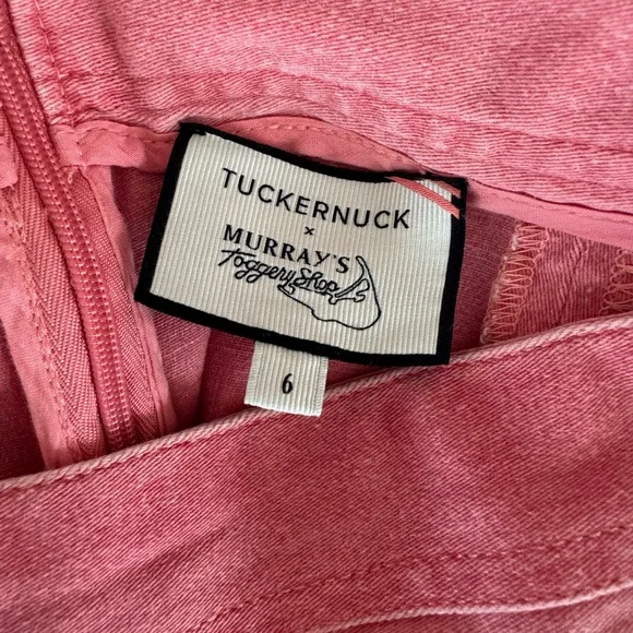 Tuckernuck Nantucket Red Stretch Twill Brynn Skirt - Picture 6 of 7